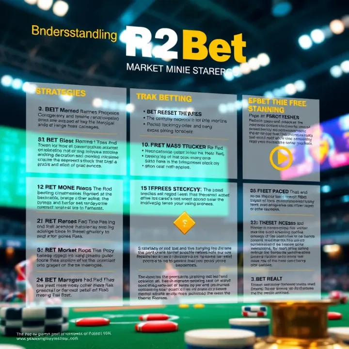 Visual guide showing strategies and risk management for betting on R2Bet platforms in Nigeria
