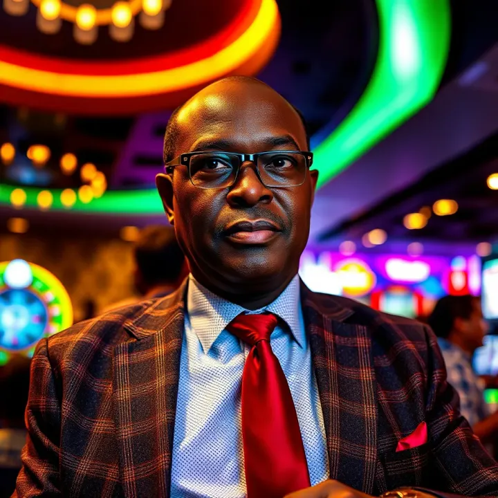 Embracing Technology and Market Expansion Under R2Bet's Leadership Conceptual illustration of technological innovation and market growth in Nigeria's betting industry