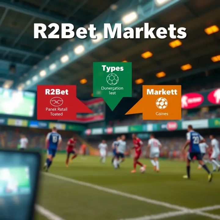 Diagram illustrating different types of R2Bet markets used by Nigerian bettors